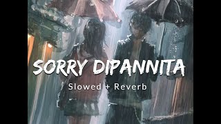 Sorry Dipannita slowed  reverb  official Lofi Remix  Ariyan Sharan [upl. by Dranyam]