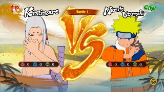 Kimimaro Vs Naruto Uzumaki Genin  Naruto Storm 4  Road To Boruto [upl. by Ettelrahc]