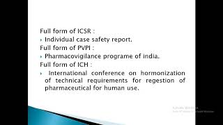 pharmacovigilance interview questions [upl. by Blaseio]