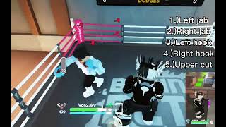 Boxing Beta Roblox 3 styles Philly Shell Stance [upl. by Alboran]