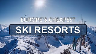 Top 10 Affordable Ski Resorts in Europe 202324 [upl. by Aneehta973]