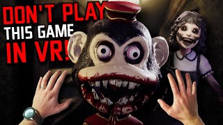 DO NOT PLAY THIS GAME IN VR  Dark Deception VR is a NIGHTMARE [upl. by Renat885]