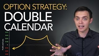 Option Trading Strategy Setting Up a Double Calendar [upl. by Einon]