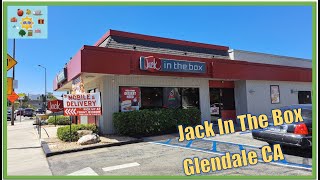 JACK IN THE BOX GLENDALE CA Big Square Glendale Galleria The Americana At Brand Galleria Marketplace [upl. by Beverlie727]