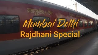 Mumbai to Delhi Rajdhani Express full journey [upl. by Addie]