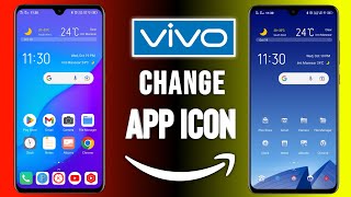 How To Change Icon In Any Vivo Phones 🔥Vivo me icon Kaise Change Kare  Viseshgyan [upl. by Os]