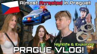 🇨🇿ALMOST ARRESTED IN PRAGUE CZECH REPUBLIC  MEGA VLOG  Nightlife Attractions Exploring 2024 4K [upl. by Dennis]