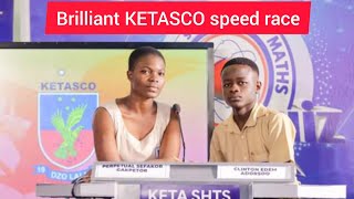 NSMQ 2024 Ketasco destroys Kumaca in exciting speed race [upl. by Anilra]