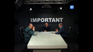 Ilian Cașu și Corneliu Ciurea la emisiunea IMPORTANT [upl. by Ettelocin952]