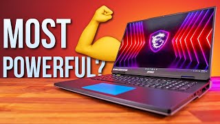 MSI Titan 18 HX Best Gaming Laptop of 2024 [upl. by Dreyer]