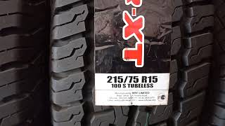 MRF TYRE  215 75 R15  bolero Scorpio jeepsi all new petan wanderer and musacl master Best pice [upl. by Kristos]