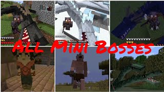 Minecraft Ice and Fire All Mini Bosses  Mod 1165 [upl. by Louie]