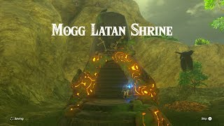 Zelda BOTW  57120 Mogg Latan Shrine Ridgeland Tower Region [upl. by Kandace366]