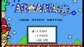 Armadillo NES FC Playthrough Part 01  World 1 Texas [upl. by Jemmie]