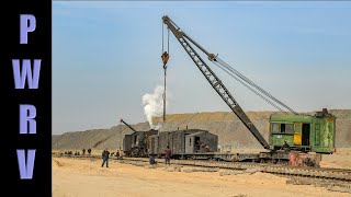 Chinese Railways  The Last Railway in the World to be Built Using Steam Power Sandaoling Coal Rwy [upl. by Dnalhsa]