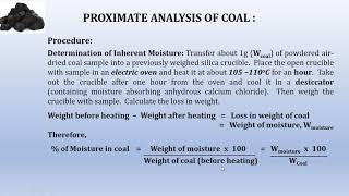 Proximate Analysis of Coal [upl. by Yrahcaz6]