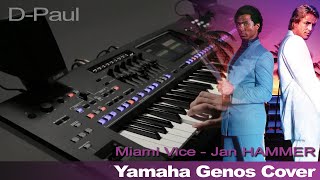 Miami Vice  Crocketts theme Yahama Genos Cover [upl. by Bryana]