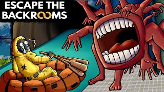 NE RETOURNEZ JAMAIS DANS LES BACKROOMS   ESCAPE THE BACKROOM NOUVELLE UPDATE [upl. by Gerick]