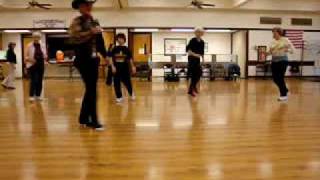 Blue Train  Line Dance With Music wmv [upl. by Stafani501]