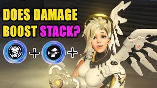 Which Damage Boosts Stack Overwatch Experiment [upl. by Beasley]