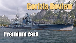 Gorizia Review Premium Zara  World of Warships Legends  4k [upl. by Banky880]