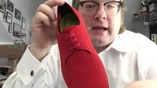 Wildlederschuhe  Stingray Red von Mascolori [upl. by Vilhelmina]