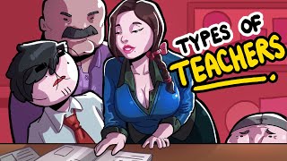 Types of CREEPY Teachers in School  Hindi Animated Storytime [upl. by Ynnav]