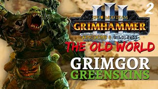 DA SPIKY ELVES  Old World Mod amp SFO  Total War Warhammer 3  Greenskins  Grimgor 2 [upl. by Iman]