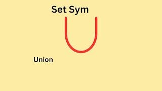 💯🤯 Symbol Used In Set Notation shorts maths algebra symbols set notation theory shortsvideo [upl. by Yklam]