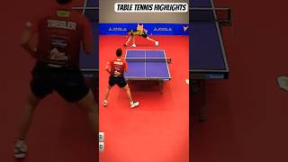 ABSOLUTELY INSANE Table Tennis Rally🔥 tabletennis pingpong sports [upl. by Xet785]