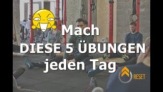 TOP 5 Übungen für mehr Beweglichkeit Beweglich UND stark [upl. by Jollenta]