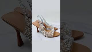 Women High Heeled Sandals fashion ladies usafashion traf2024 ladyshoes [upl. by Nenad168]