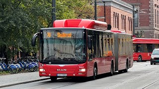 Public Transport in Oslo city centre Ruter Unibuss Nobina Connect Bus Vy and HMK [upl. by Combes]