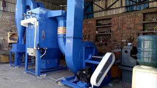 Zinc Spray Metallizing Dust Collection System [upl. by Aihsilef597]