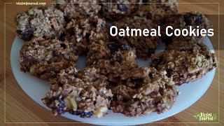 Vegan Oatmeal Cookies Постное Овсяное Печенье [upl. by Darcie]