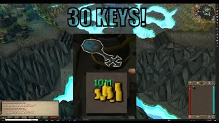 BRIMSTONE KEYS LOOT OSRS Loot From 30 Keys [upl. by Didier]