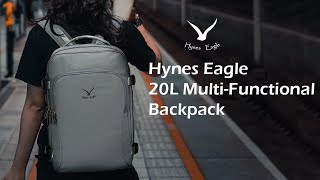 Hynes Eagle 20L Carry on Travel Backpack for Easyjet Fit 14 Inch Laptop with USB Charging Port [upl. by Sucramad]