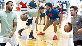 Steph Curry amp Trae Young TEAM UP at Rico Hines Private Runs [upl. by East672]