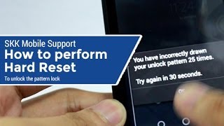 SKK Mobile Support  How to factory reset your SKK Mobile when screen locked [upl. by Atalanti]