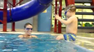 3yo William diving to 9 feet3m at the pool [upl. by Ninahs]