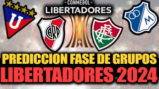 ASÍ QUEDARON los GRUPOS de la COPA LIBERTADORES 2024  Predicción y Análisis FASE DE GRUPOS [upl. by Woodley515]