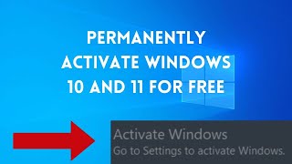 The Guide to Permanently Remove Activate Windows on Windows 10 and 11 Banishing Windows Watermark [upl. by Reisinger]