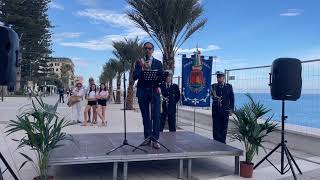 Bordighera inaugurato il primo tratto del nuovo lungomare [upl. by Aldas371]