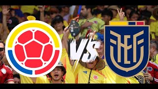 Colombia vs Ecuador resumen futbolnoticias eliminatorias conmebol [upl. by Granoff]