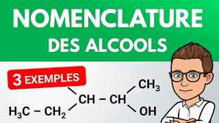 NOMENCLATURE des ALCOOLS ✏️ Exercice  1ère  Physique Chimie [upl. by Mokas]