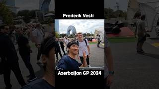 2024 F1 아제르바이잔 그랑프리 프레데릭 베스티 출근길 Azerbaijan GP Frederik Vesti on his way to work f1 azerbaijan [upl. by Adler]