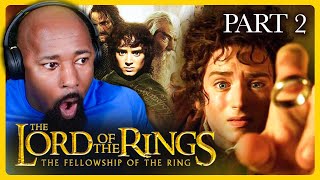 FIRST TIME WATCHING LORD OF THE RINGS THE FELLOWSHIP OF THE RING 2001  MOVIE REACTION [upl. by Eelatan]