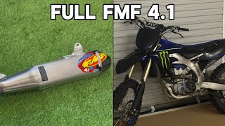 YZ250F FULL FMF INSTALLSOUND TEST 20192023 [upl. by Kirbee]