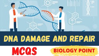 DNA Damage and DNA Repair  MSc DBT CSIR NET GATE  DNA Repair MCQs  DNA Damage Response  Quiz [upl. by Rochelle116]