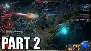 PATH OF EXILE 2 Mercenary Walkthrough Gameplay Part 2 FULL GAME [upl. by Semela]